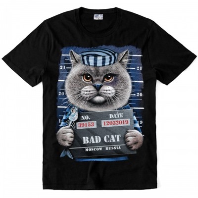 Футболка "Bad Cat"