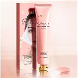 Маска-пленка с гидролизованным коллагеном для сияния кожи Sadoer, 75 мл.