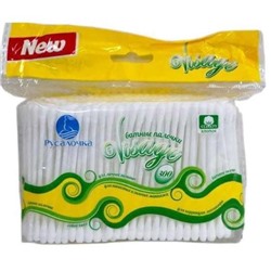 Ватные палочки РУСАЛОЧКА Visage 300шт. zip