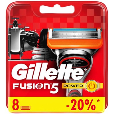 GILL FUSION POWER касс.8шт  красн. АКЦИЯ! СКИДКА 45%