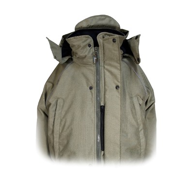 Костюм мужской "Nerub" зимний, куртка/полукомб., (Finlandia/PolyBrushed) Хаки К-474