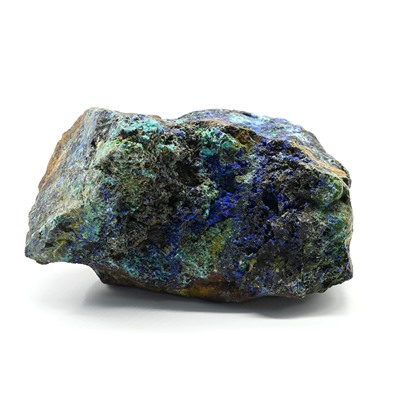 Азурмалахит камень 105*82*67мм, 549г