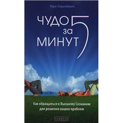 Книга ЧУДО ЗА 5 МИНУТ. Как обращаться к Высшему Сознанию для решения ваших проблем, Тара Спринджет (мягкий переплёт, 190 стр.), 1 шт.