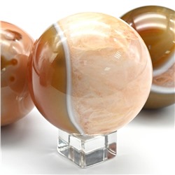 Шар из сердолика, диаметр 63-65мм