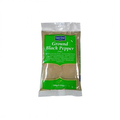 GROUND BLACK PEPPER, EAST END (ПЕРЕЦ ЧЁРНЫЙ МОЛОТЫЙ, ИСТ ЭНД), 100 г. - СРОК ГОДНОСТИ ДО 30 ИЮНЯ 2025 ГОДА