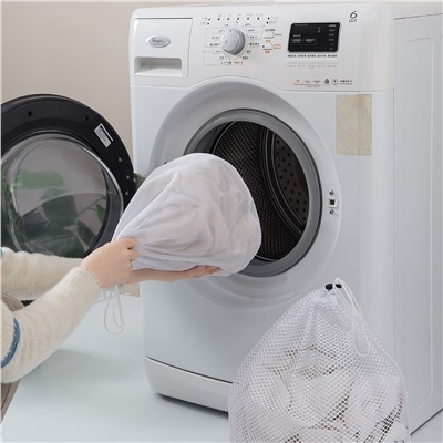 Большой мешок для стирки верхней одежды и крупных вещей, 60*80 см.