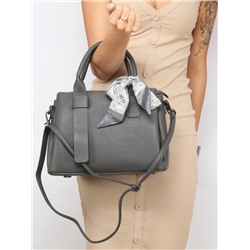 Сумка женская искусственная кожа XHD-3944,  3отд,  плеч/ремень,  серый 257007