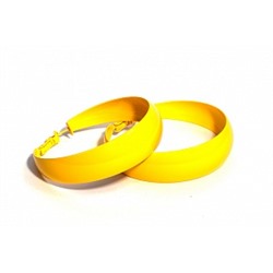 Серьги-кольца PR1033 желтый
