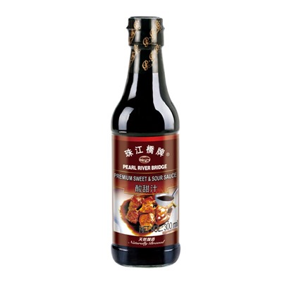 Premium SWEET & SOUR Sauce, Pearl River Bridge (Соус КИСЛО-СЛАДКИЙ премиум), стекло, 300 мл.