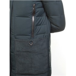 027N Пуховик женский зимний (тинсулейт, натуральный мех чернобурки) размер S - 42 российский