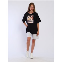 Футболка "Глаза" черный