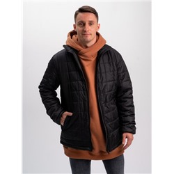 Куртка с воротником черный