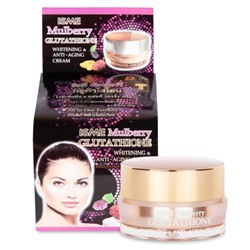MULBERRY GLUTATHIONE Whitening Anti-Aging Cream, ISME (Осветляющий антивозрастной крем с шелковицей и глутатионом, ИСМЕ), 10 г.