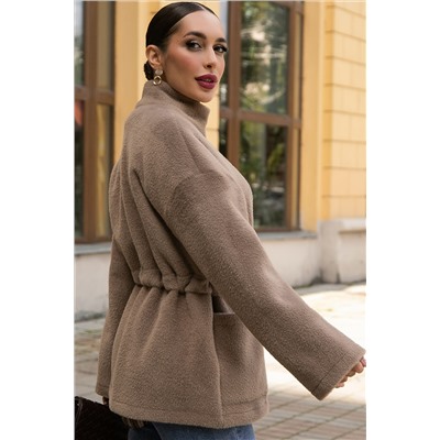 Пальто Альпака (бежевое) Б14139-7М