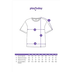 Футболки, 2 шт. PLAYTODAY #1029699