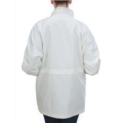1106 WHITE Ветровка женская FASHION (100% полиэстер) размер 5XL- 56 российский