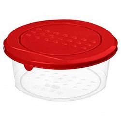 Контейнер для продуктов "Asti" круглый 0,5 л (красный) 221100506/03