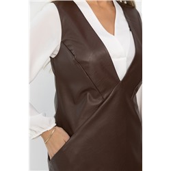 Сарафан Горячий шоколад (шоколадное) П13718-15М