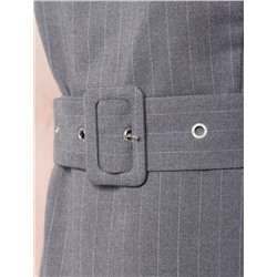 Платье из премиальной эластичной поливискозы с юбкой "полусонце"