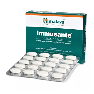 IMMUSANTE tablets, Himalaya (ИММУСАНТ - для укрепления иммунитета, Хималая), 60 таб.
