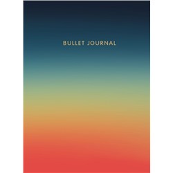 Блокнот в точку: Bullet Journal (закат, 160 л., с наклейками)