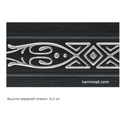 Бленда "Ницца" венге/серебро