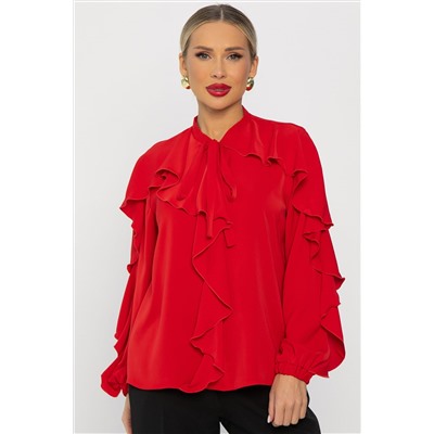 Блуза Дыхание осени (красная) Б14187-5М