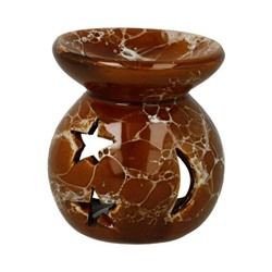 Аромалампа ЯСНАЯ НОЧЬ (керамика, глазурь, высота 8 см.), Giftman, 1 шт.