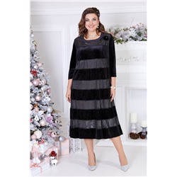 Mira Fashion 4738-2 черный, Платье