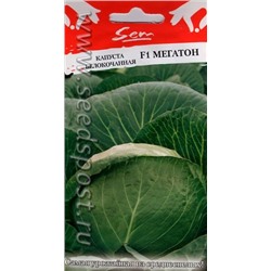 Капуста Мегатон F1 (НК) 10шт