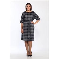 Lady Style Classic 1525/4 темно-синий/белый, Платье