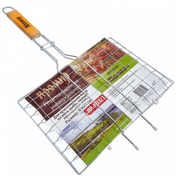 Решетка-барбекю универсальная "Волга" 30×21 см ЯР-803/1