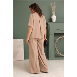 BegiModa 3020 кэмел, Брюки,  Блуза