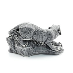 Фигурка из мраморной крошки "Тигр средний" 105*45*60мм