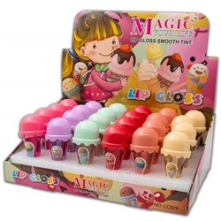 Блеск для губ MAGIC LIP GLOSS Мороженое проявл. LС-829 Karite (мин.6шт.)