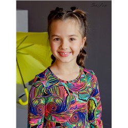 Платье Эля неон