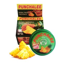 PUNCHALEE PINEAPPLE Herbal Toothpaste (ПАНЧАЛЕ АНАНАС тайская растительная зубная паста), шайба, 25 г.
