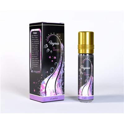 FAYRUS for women, Shams Natural Oils (ФАЙРУС женские духи на основе масла, роза-жасмин), 10 мл.