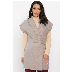 Жилет костюмный Жюлли (бежевый) Б14487-4М