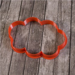 Вырубка для пряника "Облако" пластик большой, 12 см