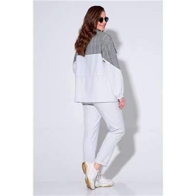 Liona Style 802 жемчужный, Брюки,  Рубашка