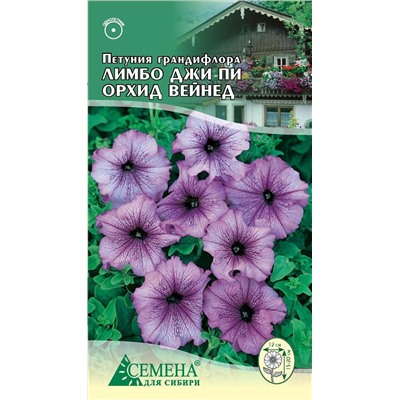 Петуния Лимбо Джи Пи Орхид Вейн F1, 10сем (цв.)