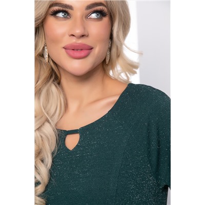 Платье "Венецианская ночь" (изумруд) П7828