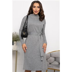 Платье В ритме мегаполиса (серое) П14056-33М