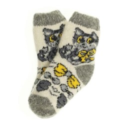 Носки детские "Кот и бантики" 6528-2