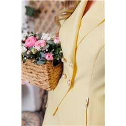 Мода Юрс 2768-1 нежно-желтый, Юбка,  Жакет