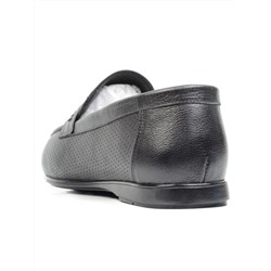 C148-1 BLACK Полуботинки мужские (натуральная кожа) размер