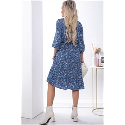 Платье "Лисбет" П8554 (синее)