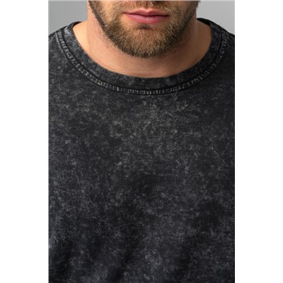 Мужской свитшот оверсайз из футера двухнитки Happyfox