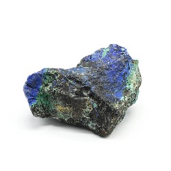 Коллекционный камень азурмалахит 82*55*38мм, 168г